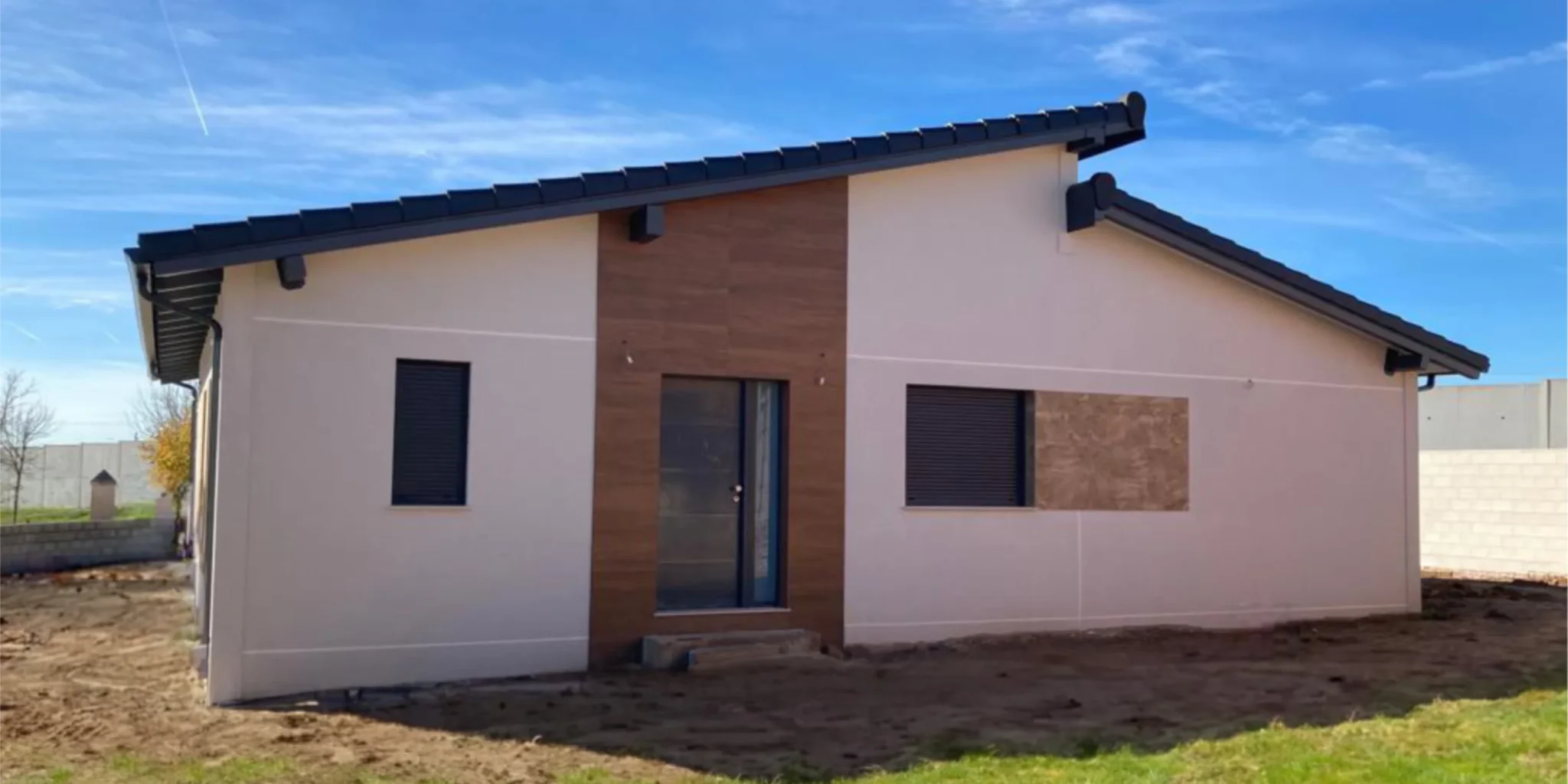 Espacios abiertos bien planificados en casas de diseño prefabricadas