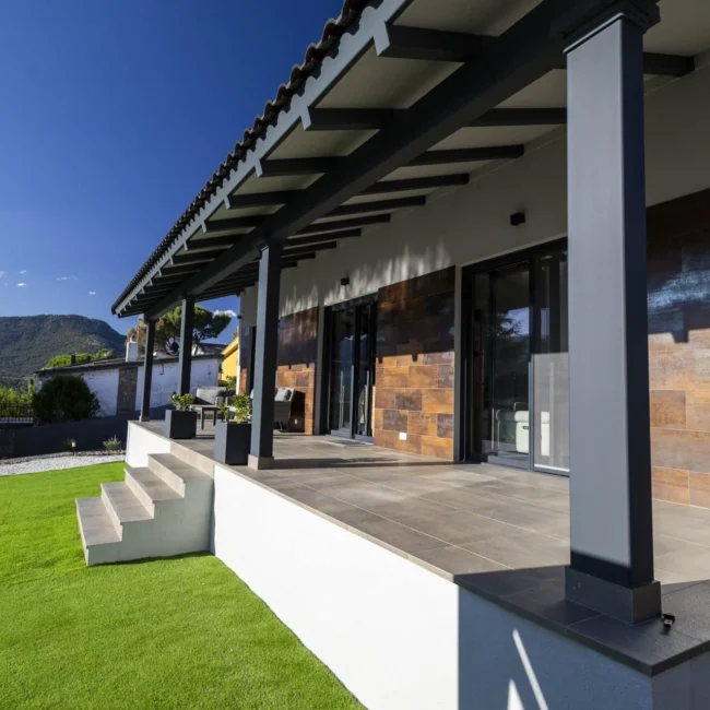 Casas prefabricadas de hormigón en la Sierra de Madrid