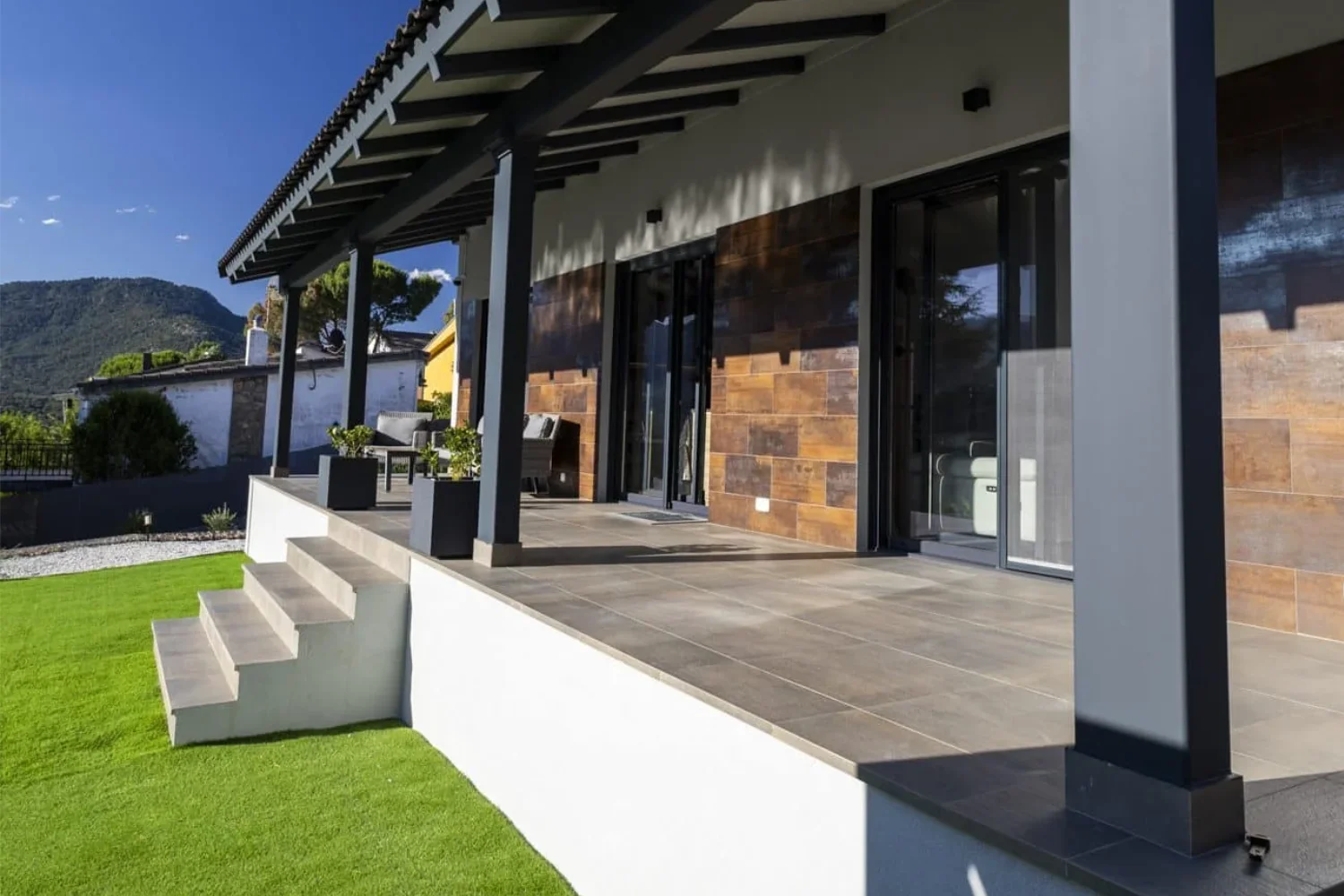 Casas prefabricadas de hormigón en la Sierra de Madrid