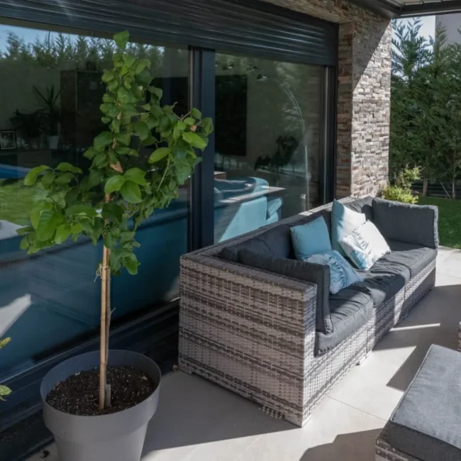Materiales premium en casas de diseño prefabricadas